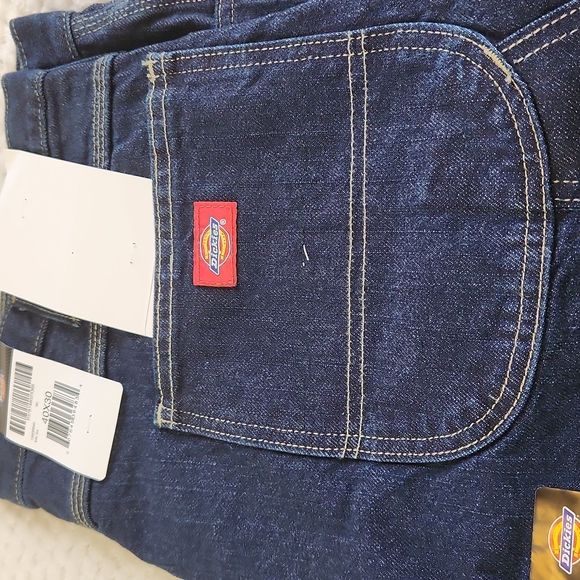 DICKIES MENS CARPENTER JEANS DARK BLUE DENIM SIZE 40×30 NEW WITH TAGS - Picture 14 of 14